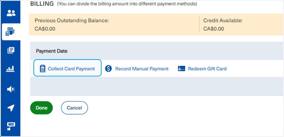 Users may Collect Card Payments
