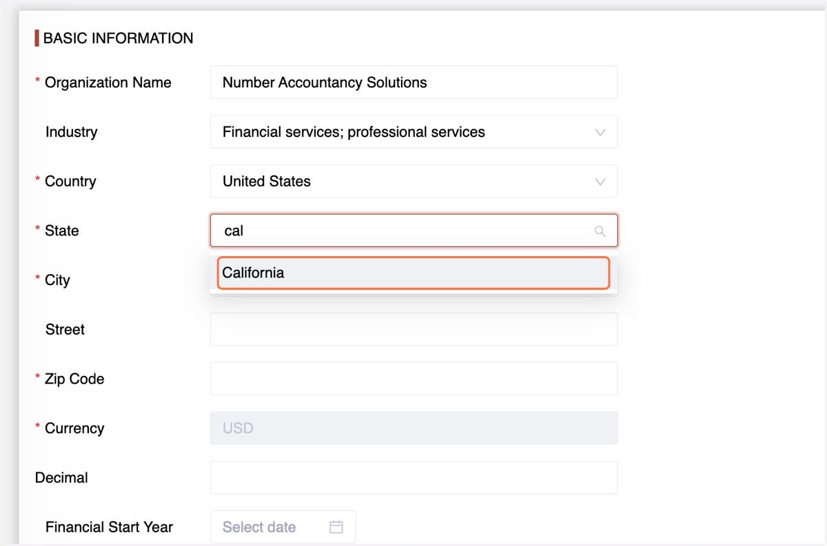 specify the state or region within the country.