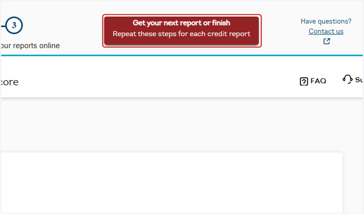 Click on Get your next report or finish…