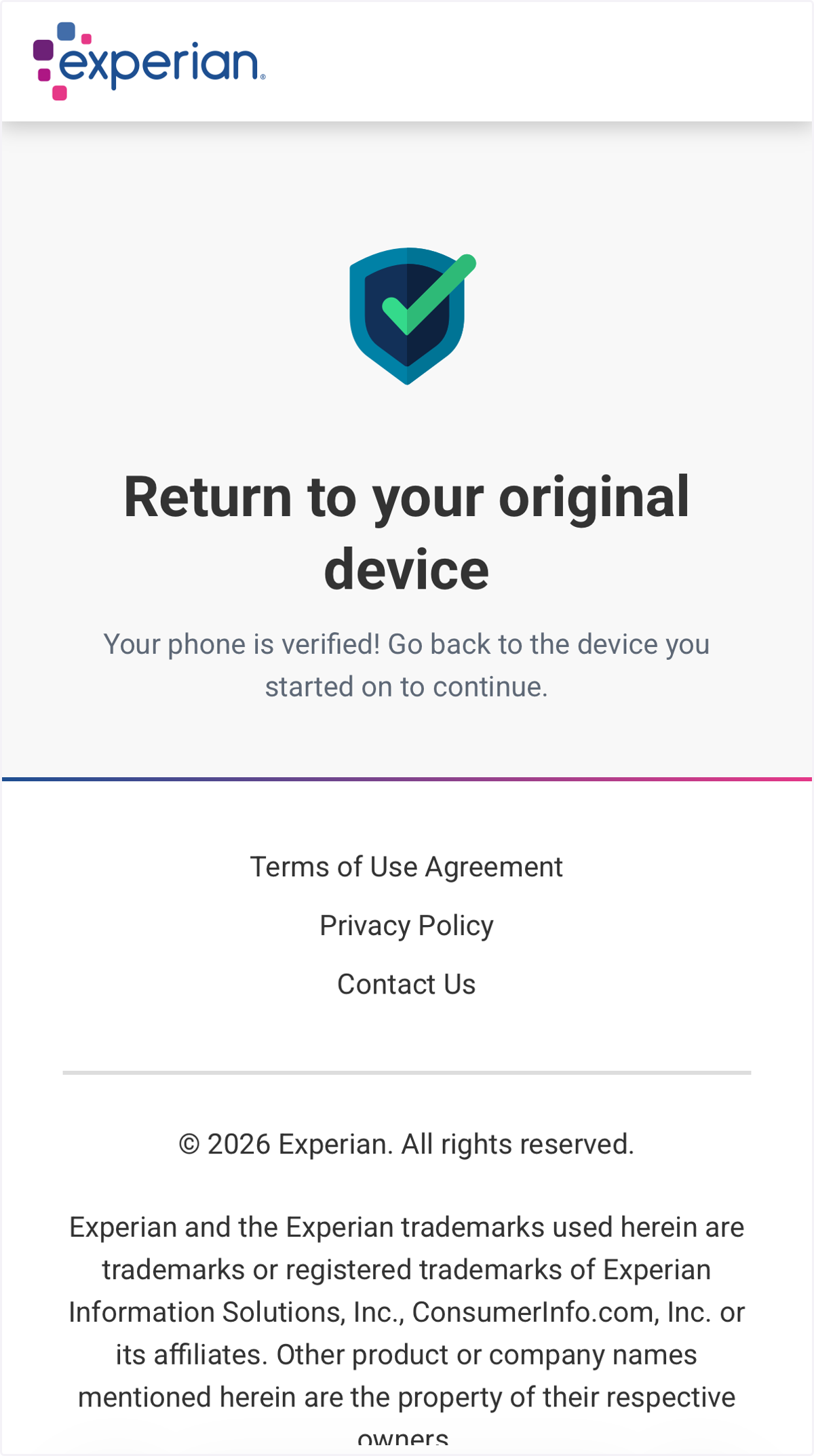 Follow the instructions in the text or call to verify your access