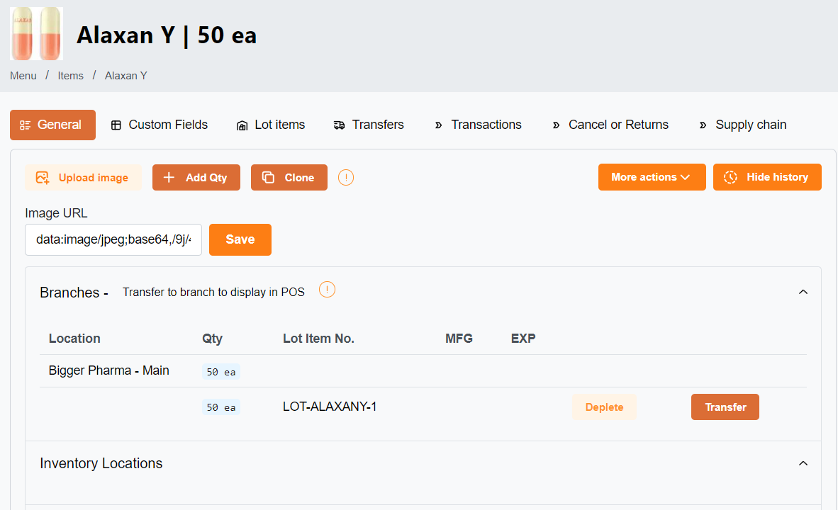 Select "transfer"