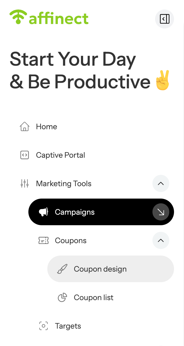 Navigate to Coupon Design