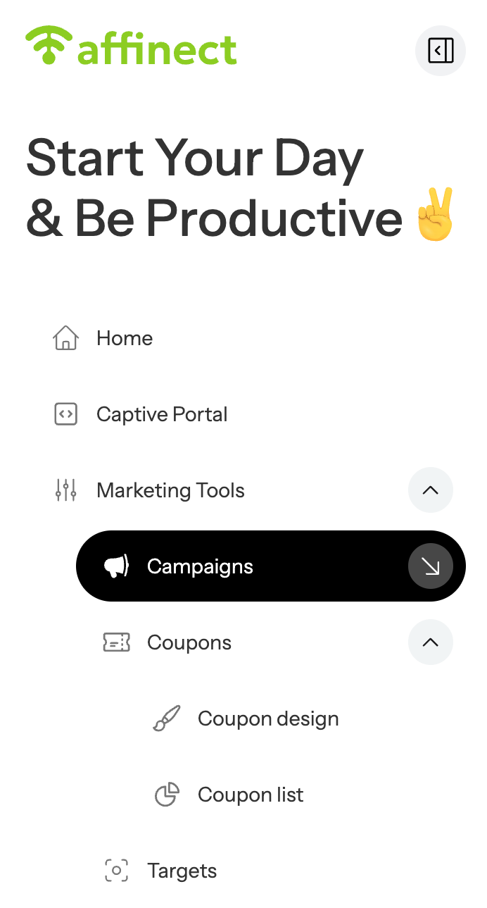 Open Campaigns in Marketing Tools