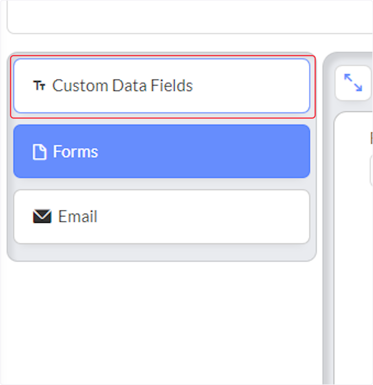 When creating or editing a Permit Type, click on Custom Data Fields.