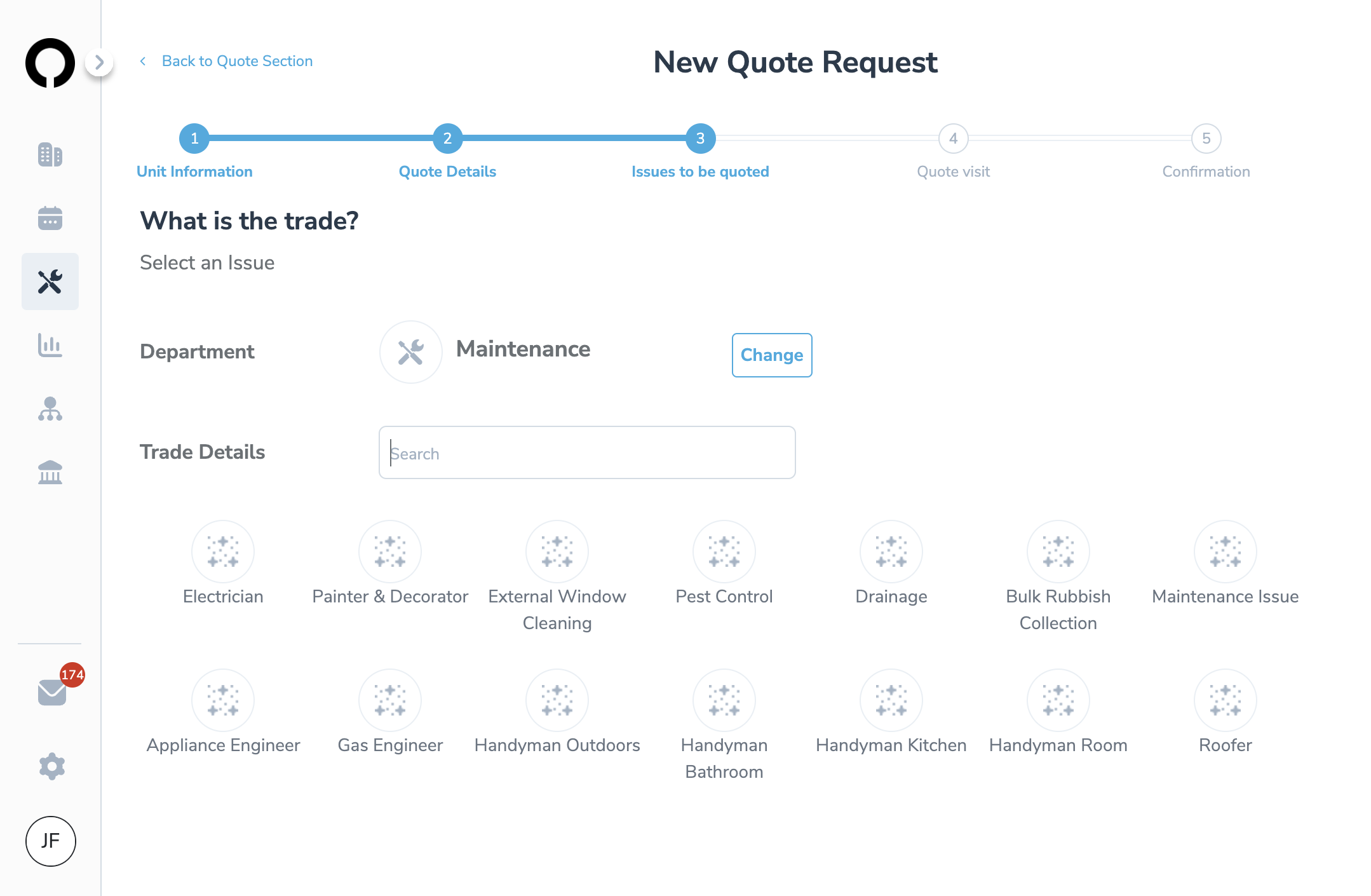 Selecting a Trade