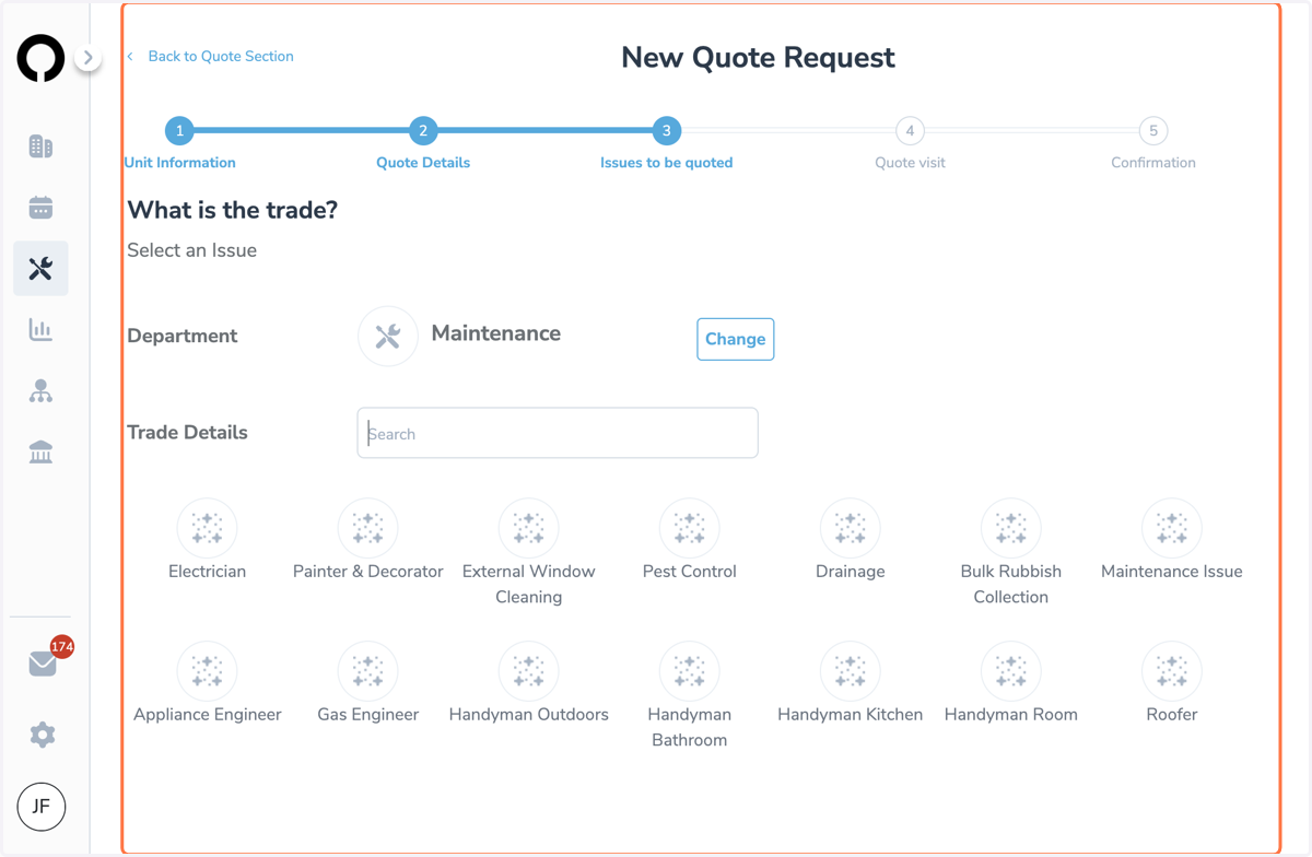 Selecting a Trade