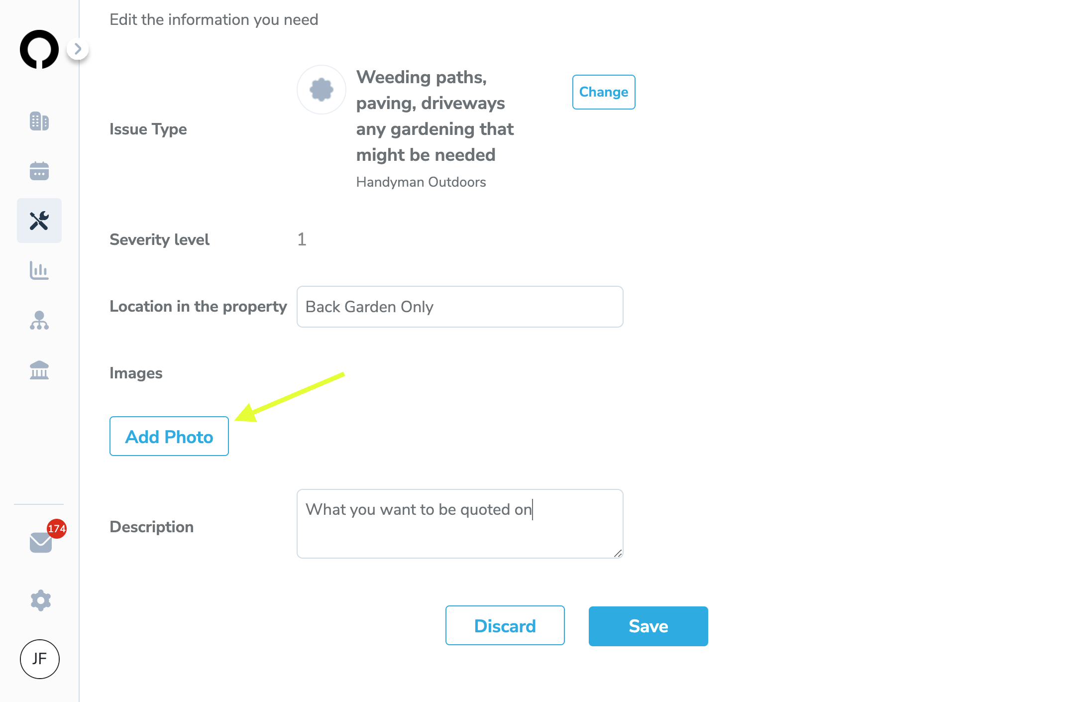 Quote Request Information