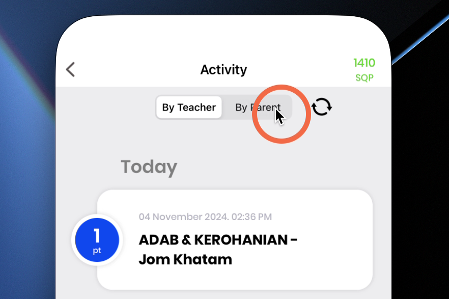 'Activity' yang dihasilkan dipamerkan seperti di bawah sama ada oleh guru atau ibu bapa.