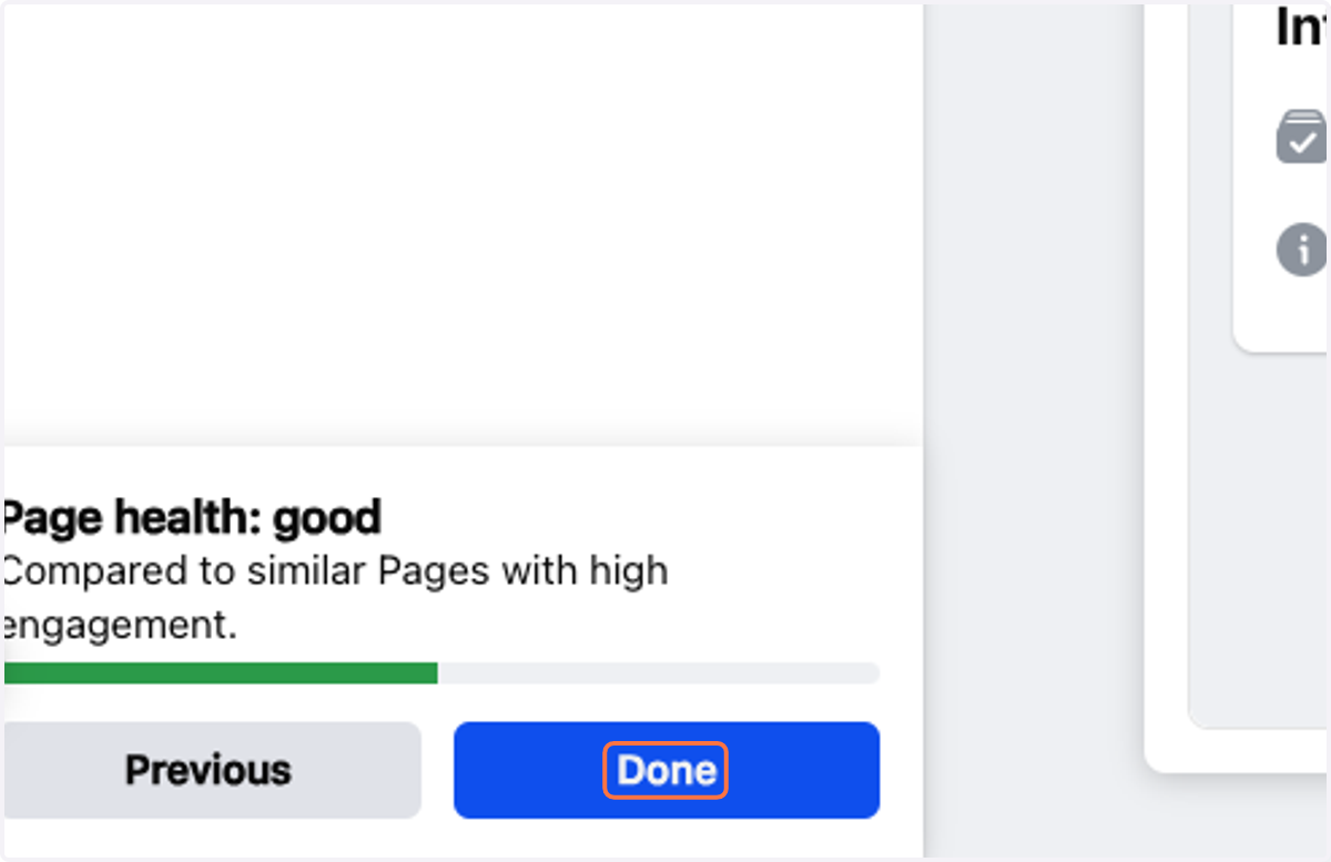 Click on Done