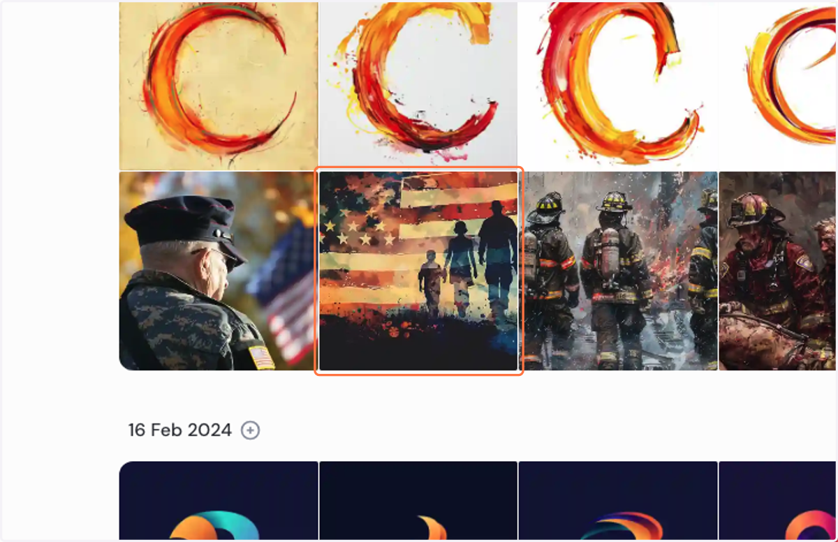 Select Image from the Library