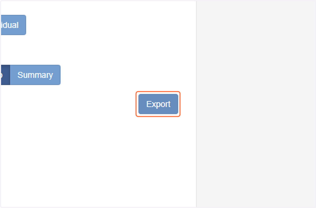 Click on Export