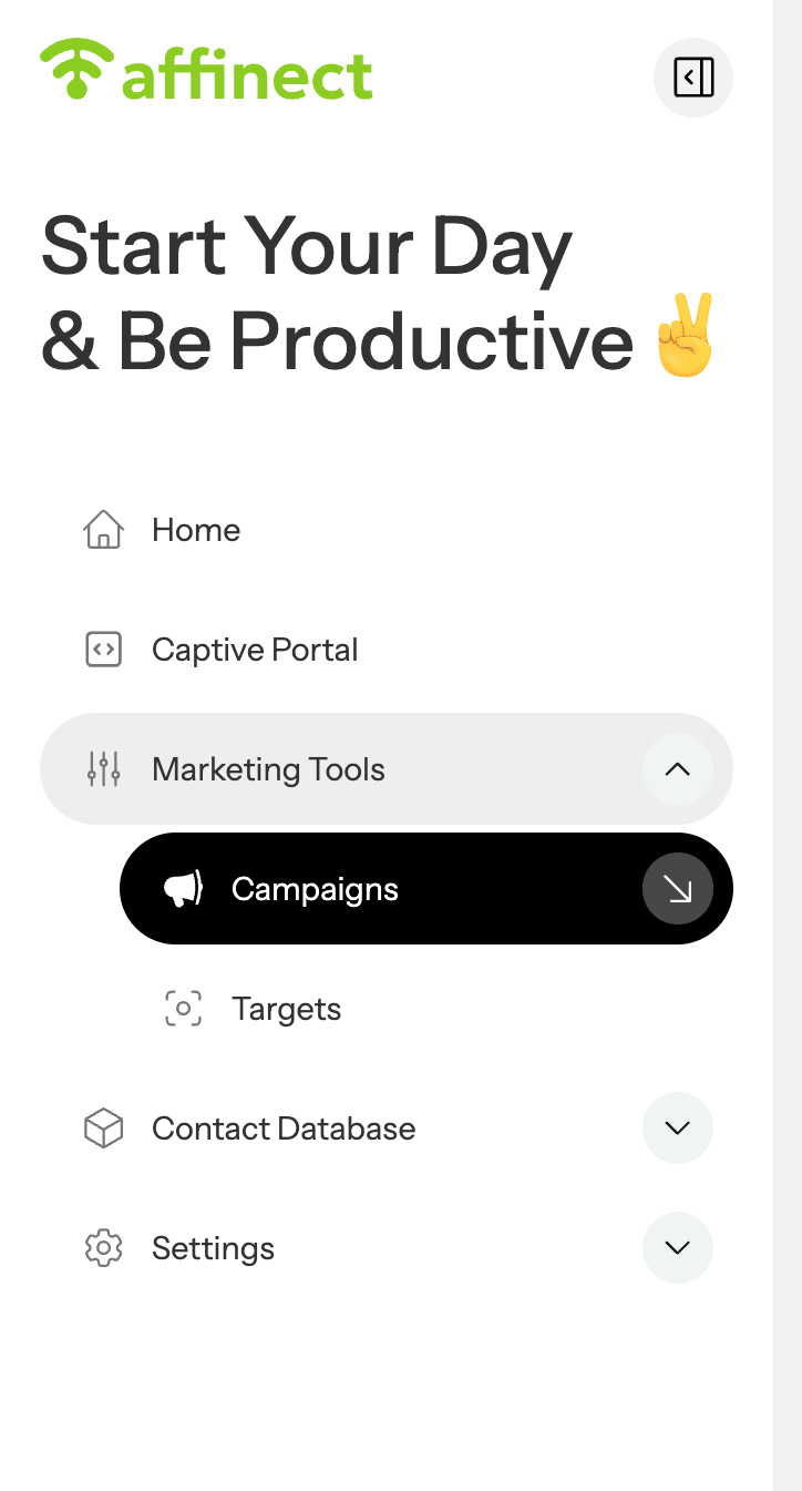 Go to Marketing Tools.