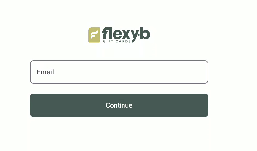 Enter your administrative account email