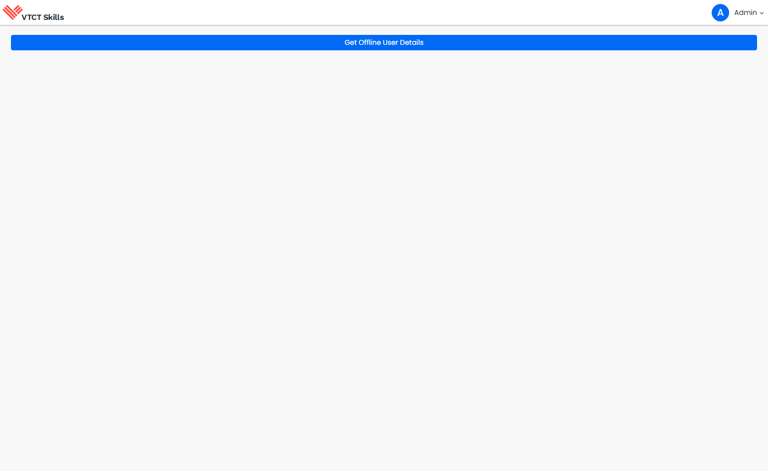 Click on Get Offline User Details. This will launch the Lockdown Browser to enable you to upload the exam.