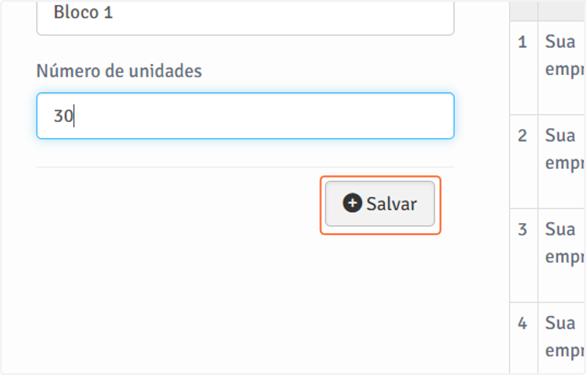 Clique em "Salvar".