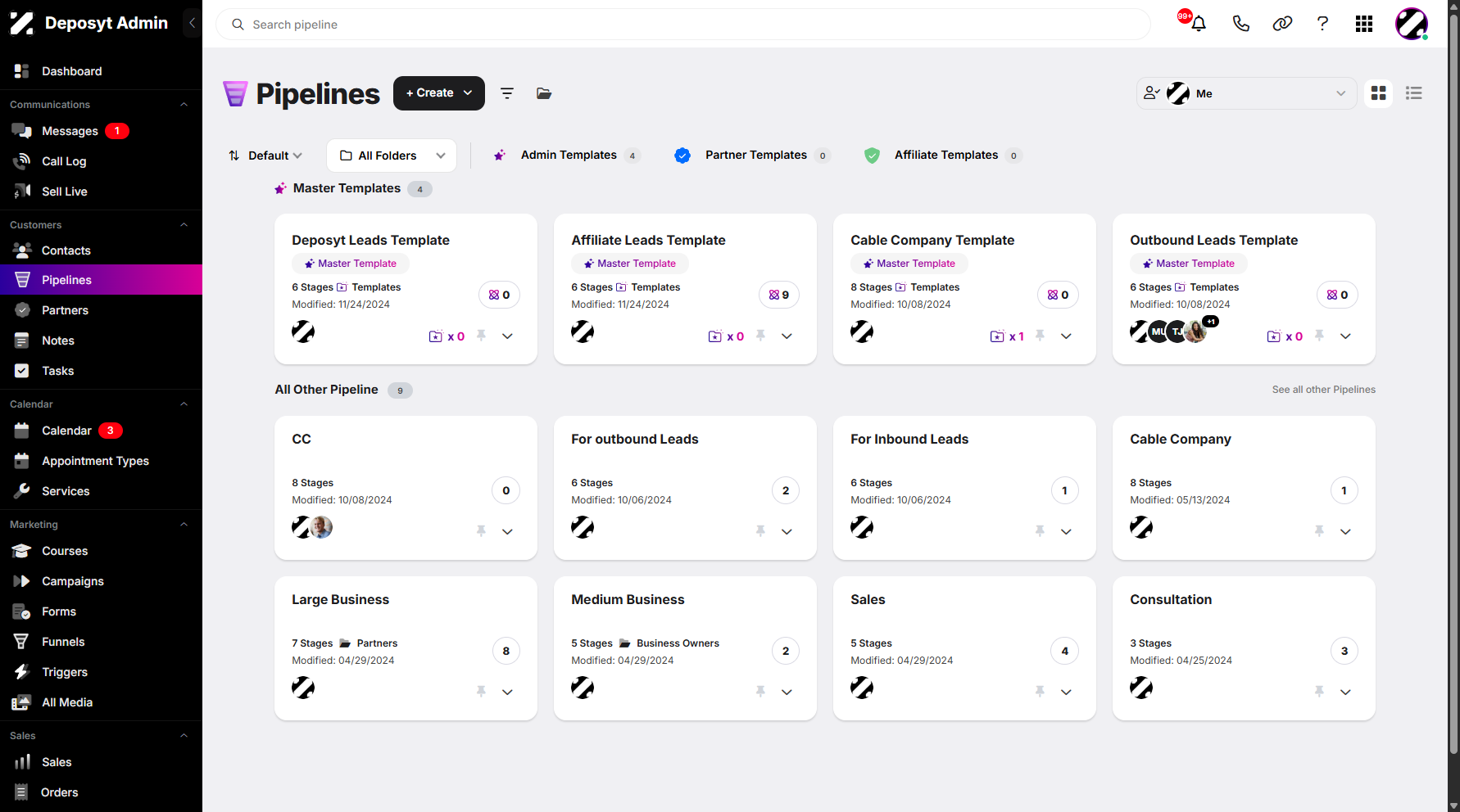 Step 3: You will then be taken to a new page, where you can instantly manage your pipelines. This feature helps users perform quick navigation actions.