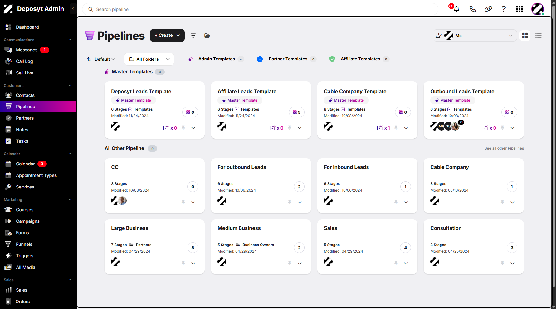 Step 3: You will then be taken to a new page, where you can instantly manage your pipelines. This feature helps users perform quick navigation actions.