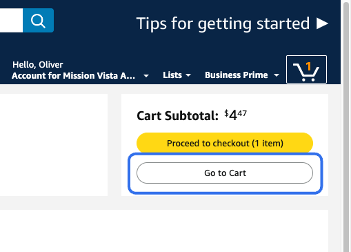 View Cart