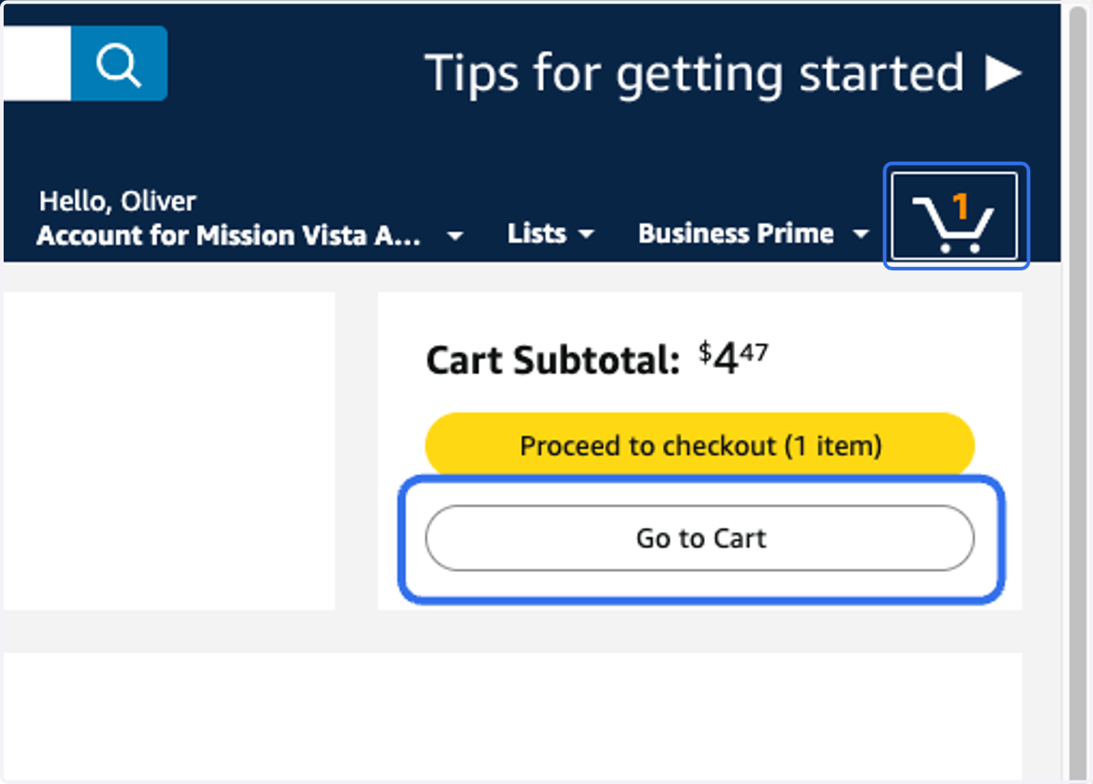 View Cart
