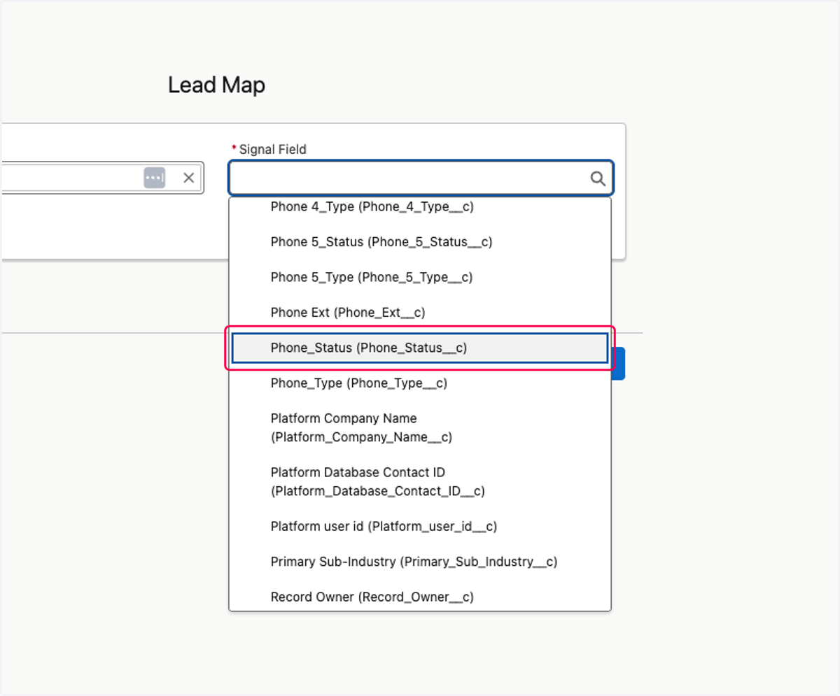 Click on Phone_Status (Phone_Status__c). Note: You may not see Phone_Status here, select what every custom field you created in Step 4