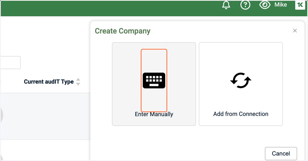 Choose how to add your company
