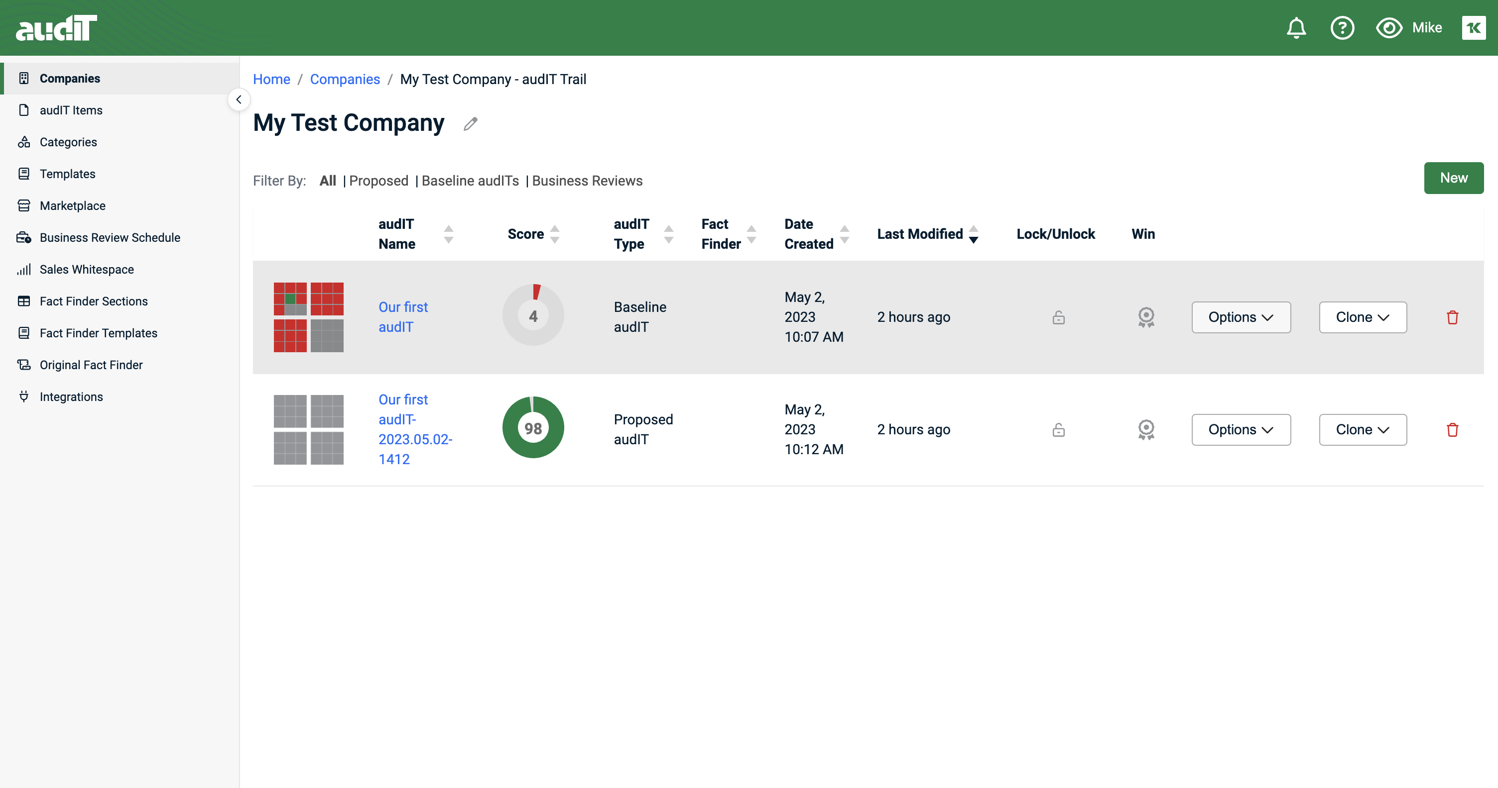 Click the 'Options' dropdown to print