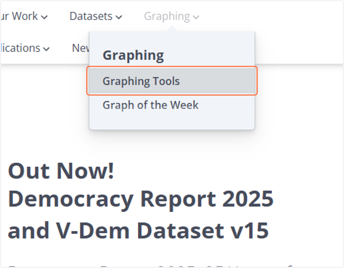Click on Graphing Tools