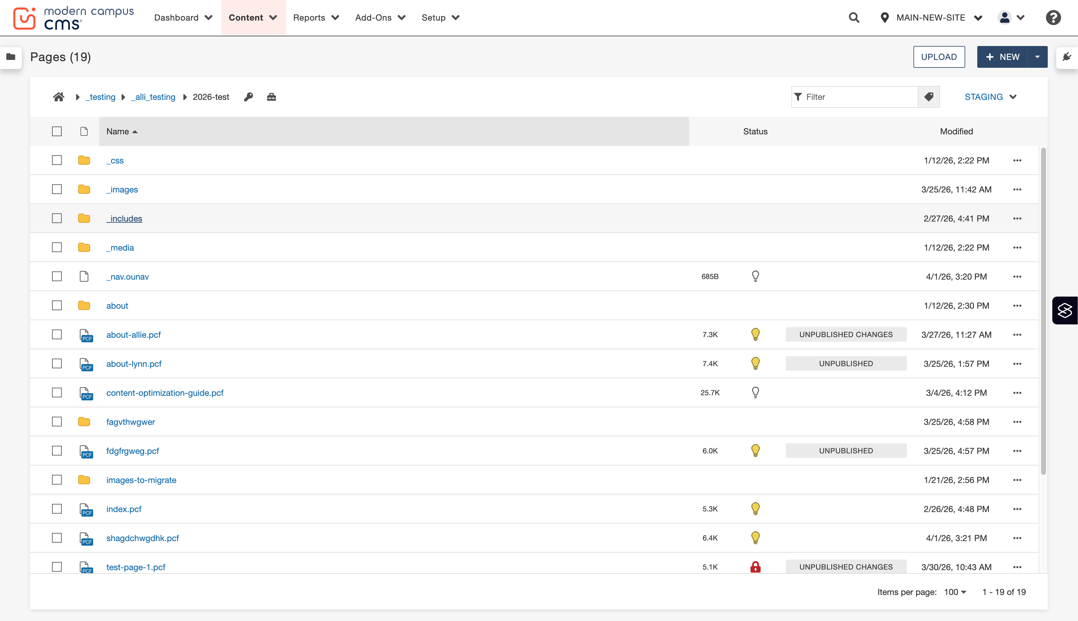 Go to your website's root folder and click on _includes.