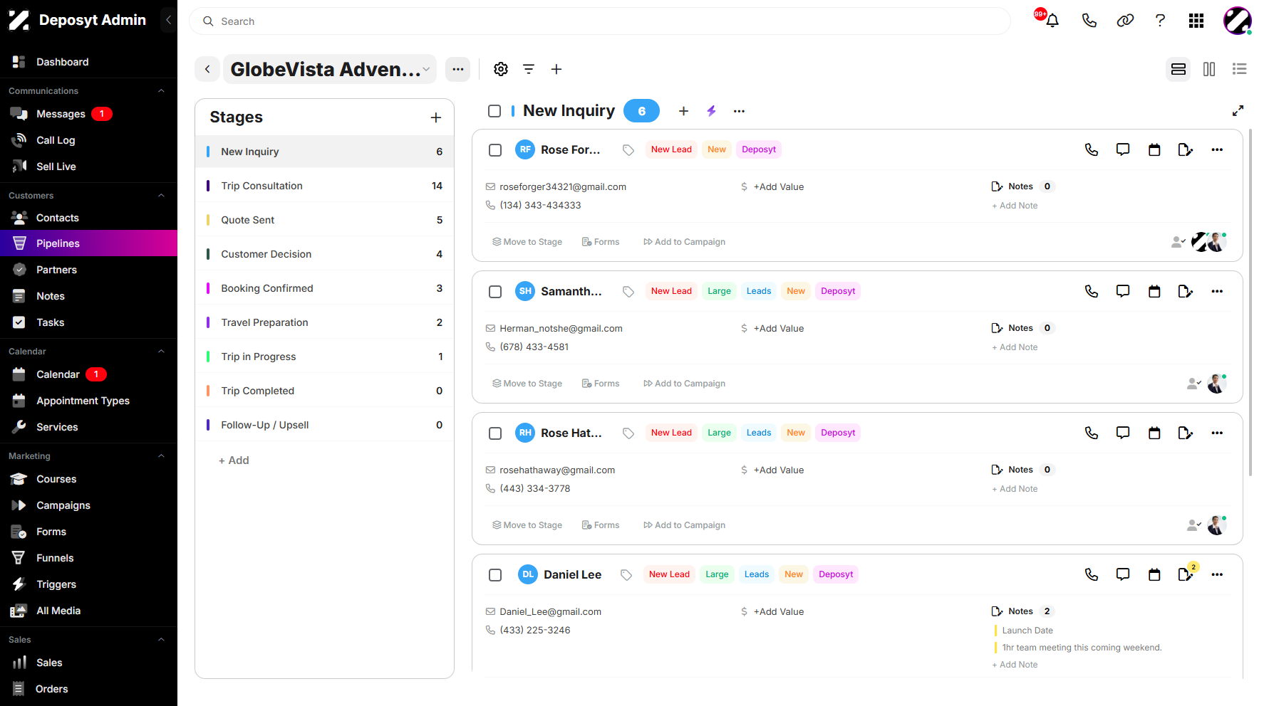 Step 6: Second way is by clicking on the pipeline's three-dot menu.