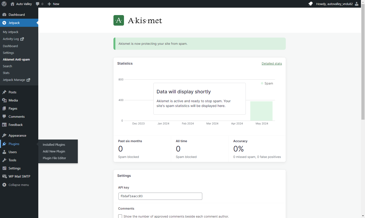 Navigate back to the Plugins Section in the Main menu