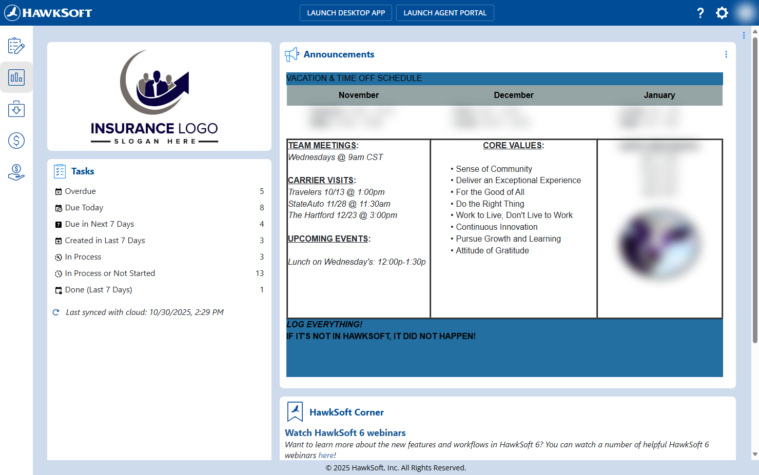 Click on Analytics & Reporting