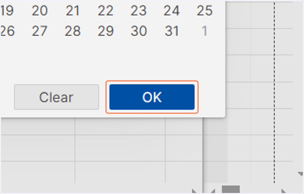 Click on OK