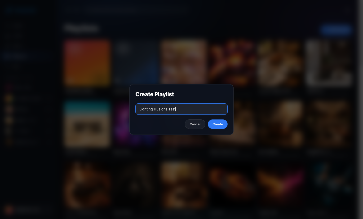 Click on Create