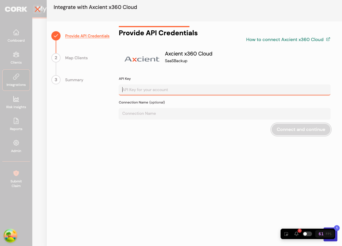Paste your API Key