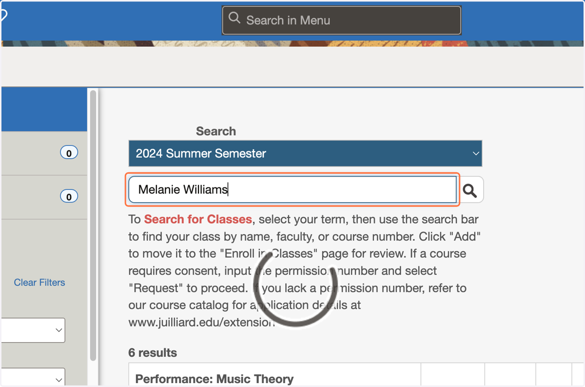 Or search by faculty name (first and/or last name).
