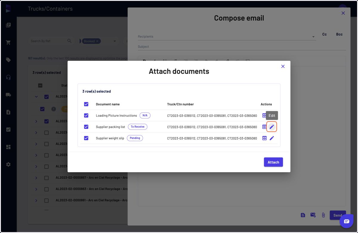 You can also "Edit" the document