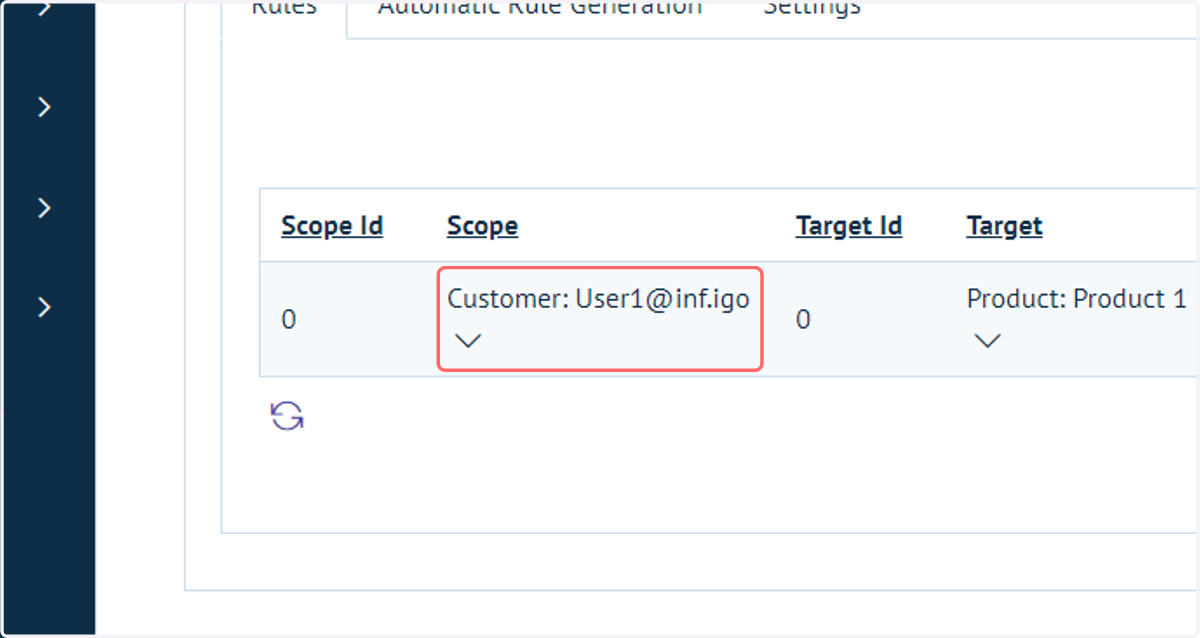 Select a Scope to utilise