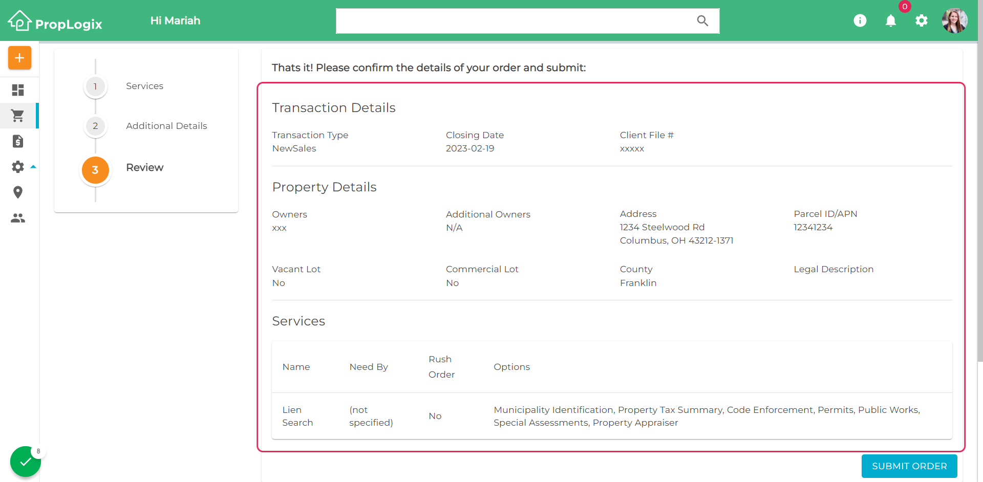 How Do I Add Another Service to an Order? - PropLogix