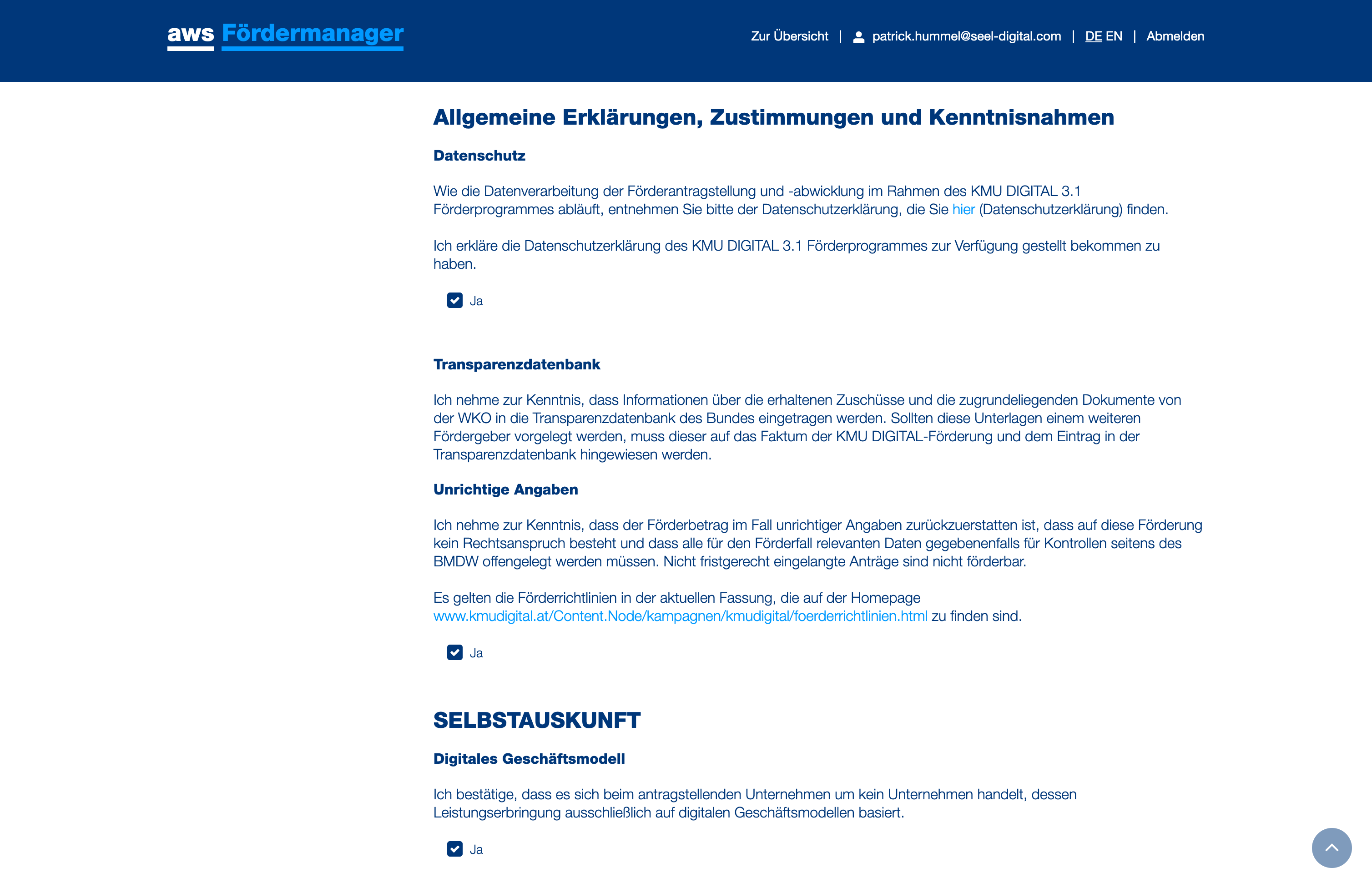 Klicken Sie auf "Ja".