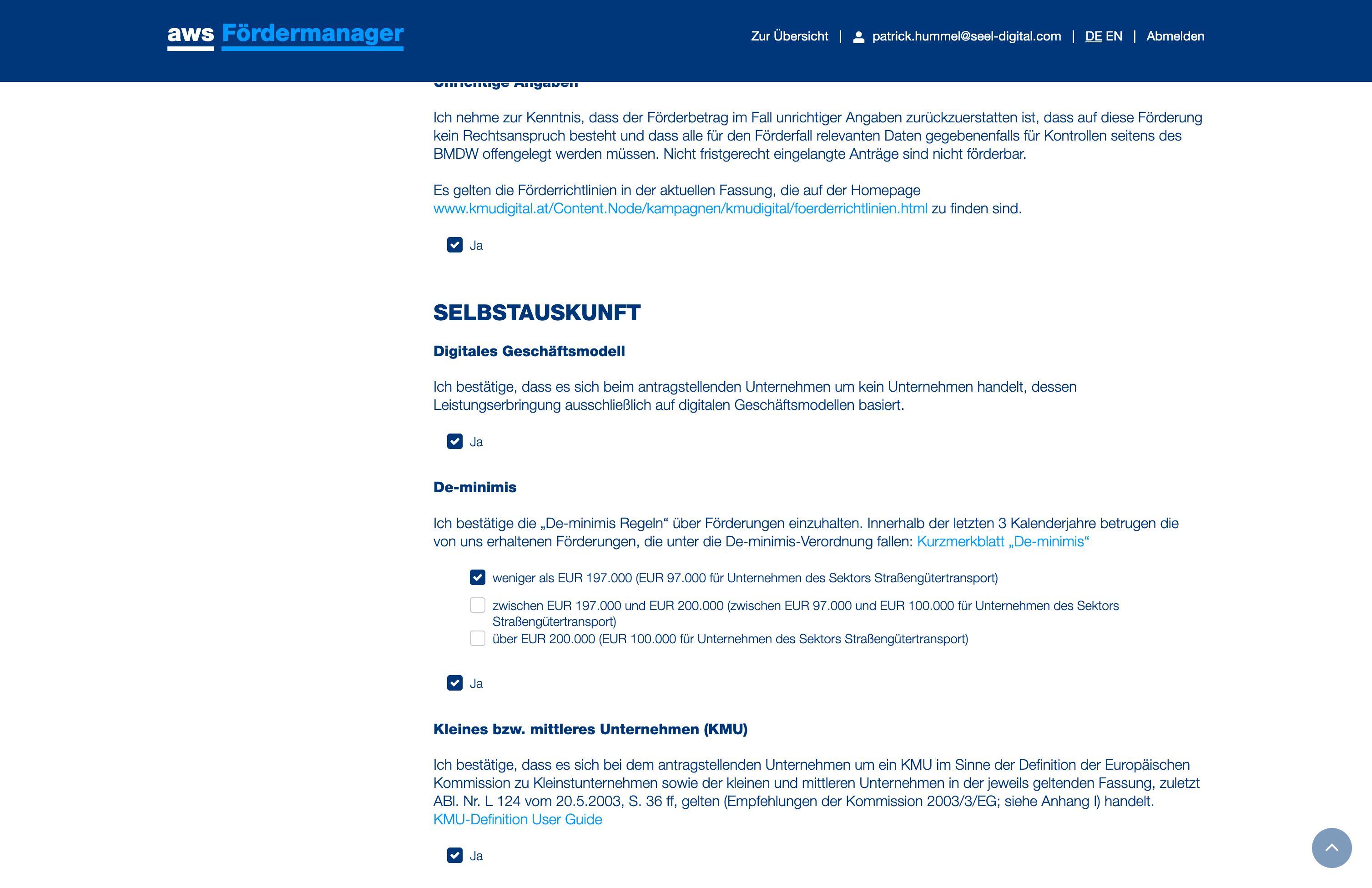 Klicken Sie auf "Ja".