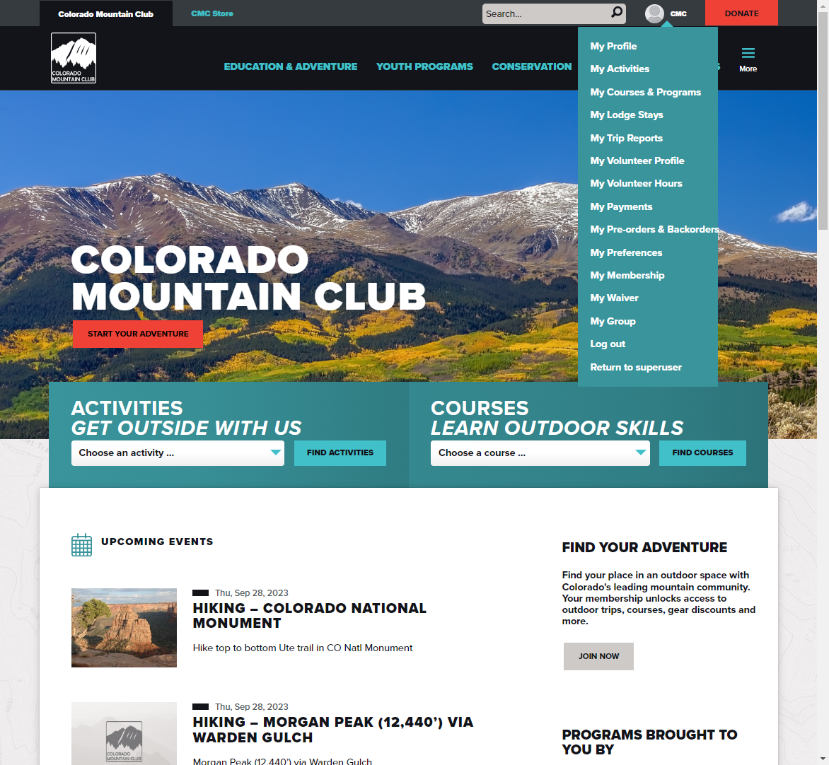 Login to cmc.org