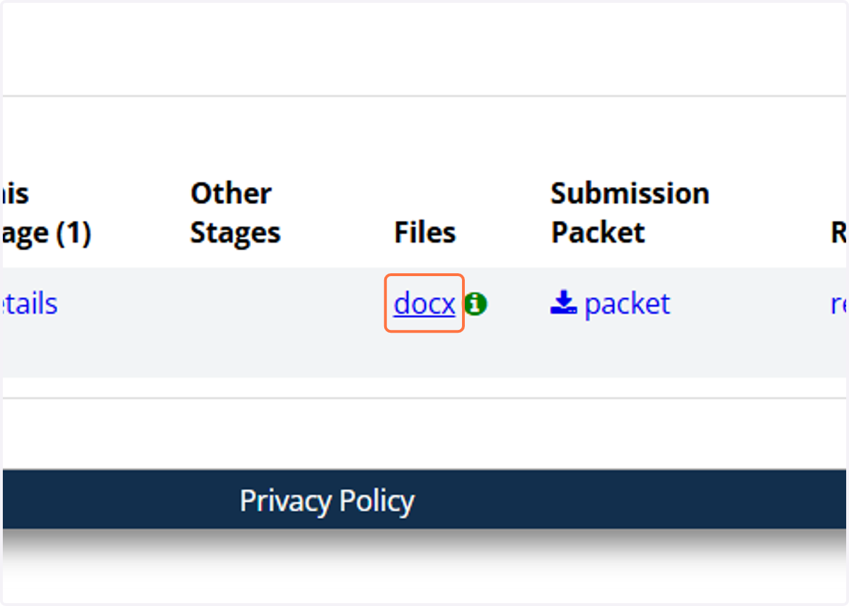 Once you have accepted an assignment, you can download the extended abstract file. This will be either a word doc or pdf.