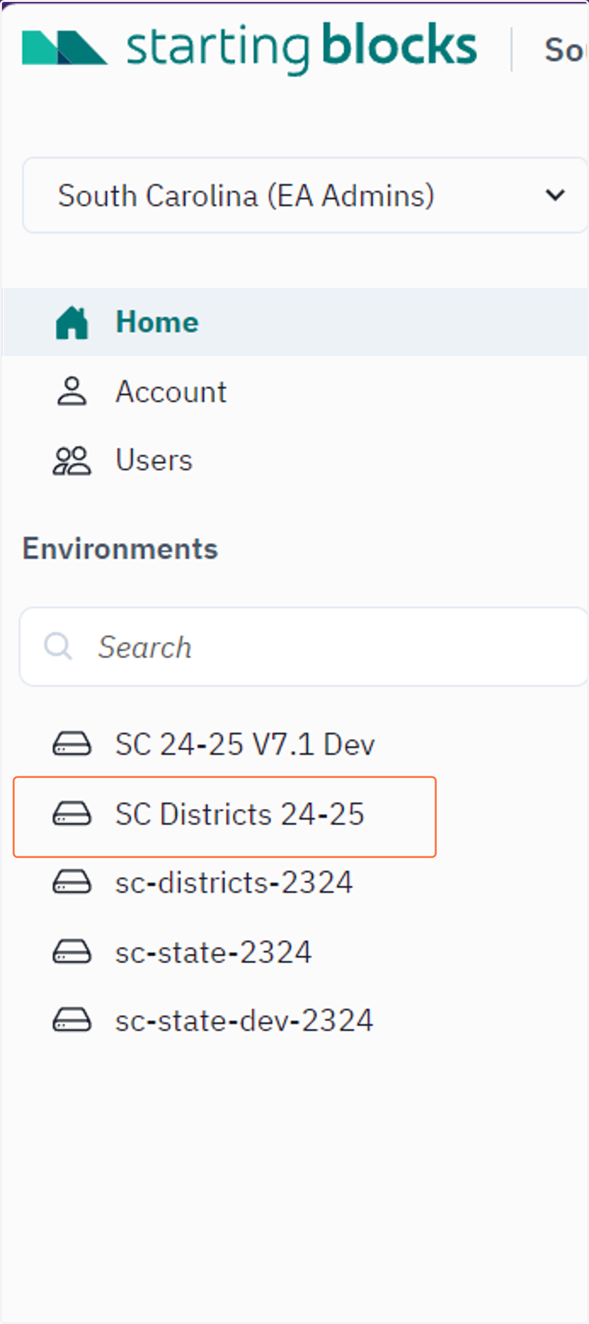 Click on SC Districts 24-25