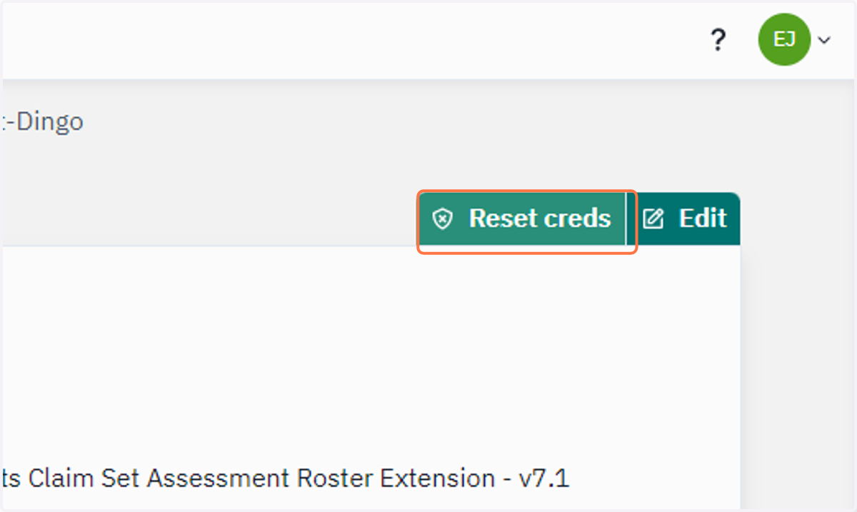 You can Reset Credentials if you need.