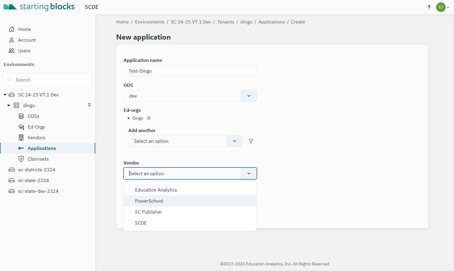 Click on PowerSchool