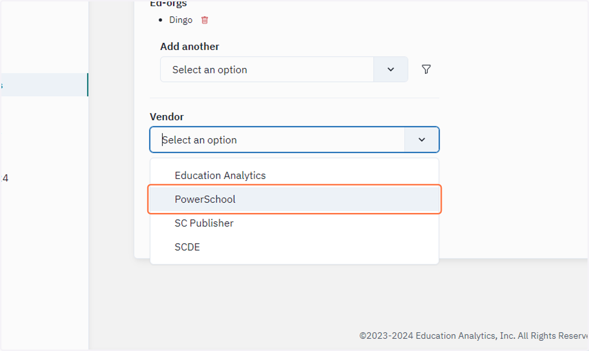 Click on PowerSchool