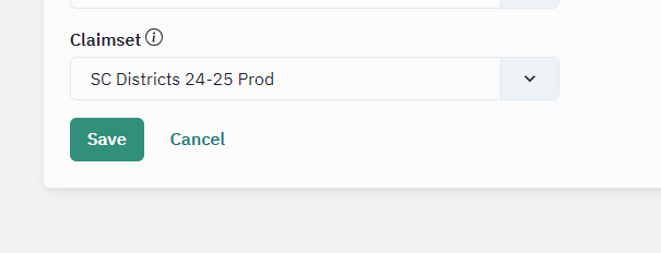 Click on Save