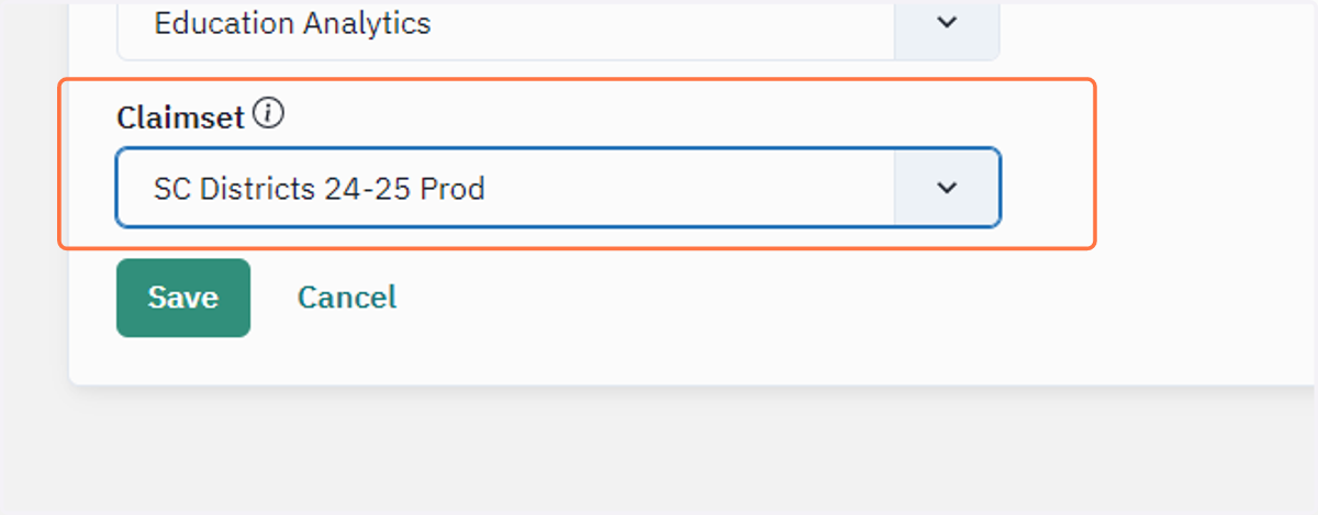 Click on SC Districts 24-25 Prod