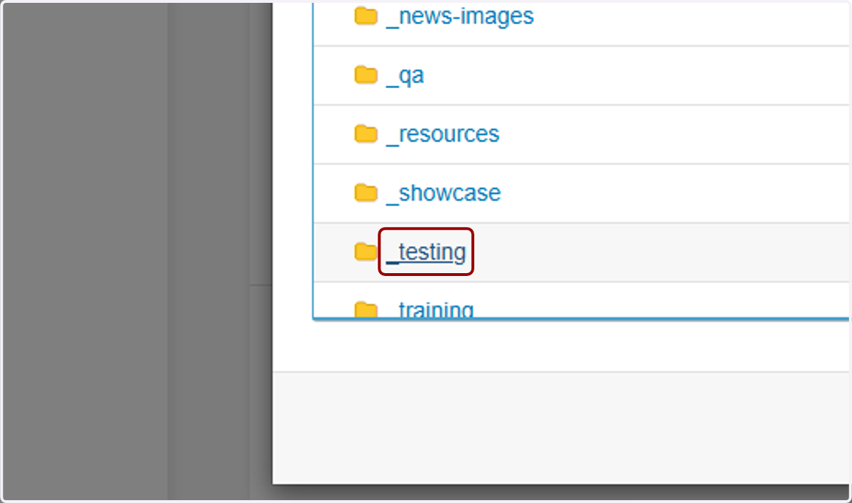 ...navigate to your site's folder...