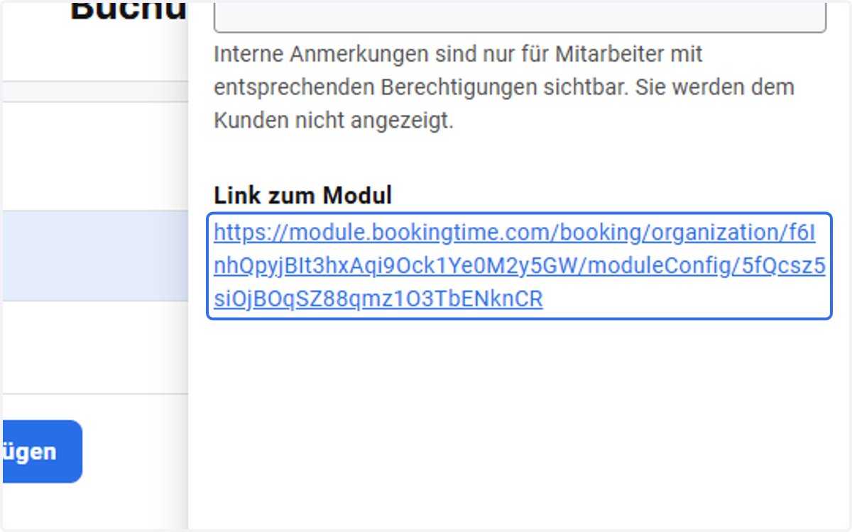 Kopieren Sie mit einem Rechtsklick die URL